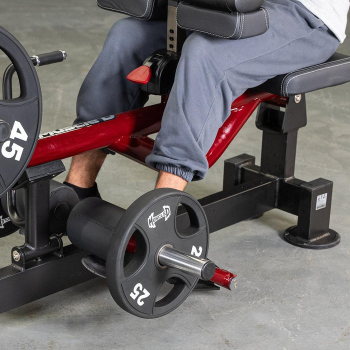Power Leverage V2  Seated Calf / Tib - Muscle D Fitness - Sweatfully