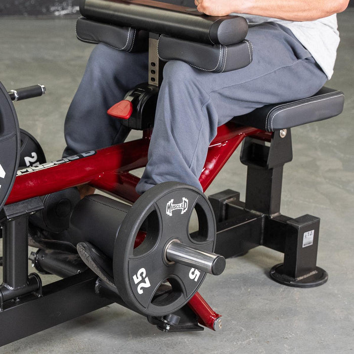 Power Leverage V2  Seated Calf / Tib - Muscle D Fitness - Sweatfully