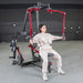 Power Leverage V2 Seated Pec Fly / Rear Delt Combo - Plate Loaded - Weight Storage Included - Sweatfully