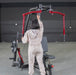 Power Leverage V2 Seated Pec Fly / Rear Delt Combo - Plate Loaded - Weight Storage Included - Sweatfully