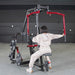 Power Leverage V2 Seated Pec Fly / Rear Delt Combo - Plate Loaded - Weight Storage Included - Sweatfully