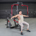 Power Leverage V2 Seated Pec Fly / Rear Delt Combo - Plate Loaded - Weight Storage Included - Sweatfully