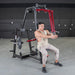 Power Leverage V2 Seated Pec Fly / Rear Delt Combo - Plate Loaded - Weight Storage Included - Sweatfully