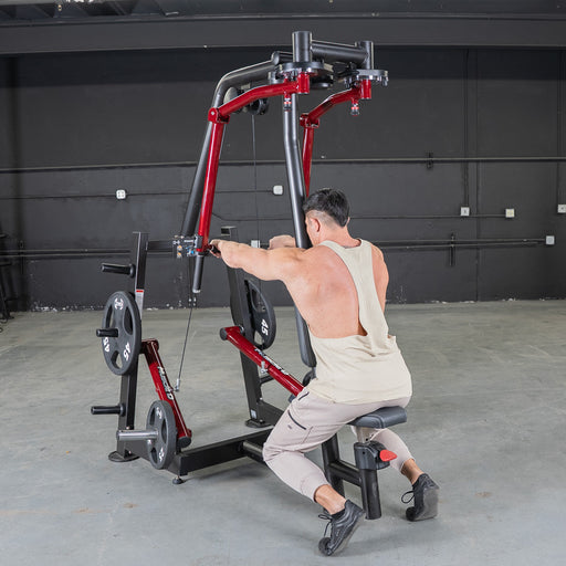 Power Leverage V2 Seated Pec Fly / Rear Delt Combo - Plate Loaded - Weight Storage Included - Sweatfully