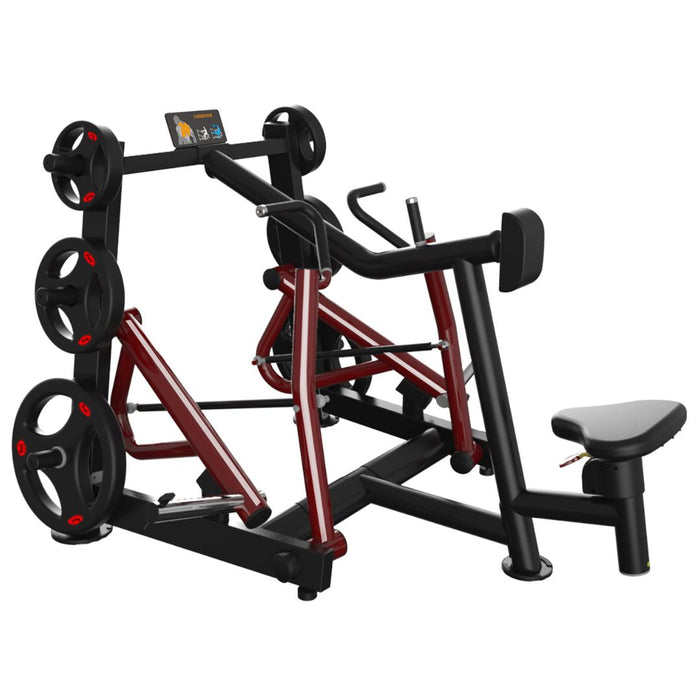Power Leverage V2 Iso-Lateral Seated Row | Muscle D Fitness - Sweatfully