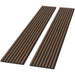 Luxury Walnut Acoustic Solid Wood Wall Panels ( 2 Panels Per Box ) - Sweatfully