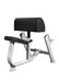 Preacher Curl Bench - Muscle D Fitness - 11 Gauge Steel - Adjustable Seat - Commercial Upholstery - Sweatfully