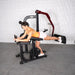 Pro Strength Booty Shaper - Muscle D Fitness - Adjustable, Plate Loaded, Glute Kick - Sweatfully