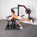 Pro Strength Booty Shaper - Muscle D Fitness - Adjustable, Plate Loaded, Glute Kick - Sweatfully