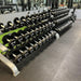 Pro Urethane Dumbbells - Muscle D Fitness - Quality Knurled Handles - Solid Design - Sweatfully
