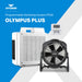 XPOWER Olympus PLUS Programmable Sanitizing System (PSS) – 600 CFM HEPA Air Purifier & Ozone Generator - Sweatfully