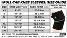 Knee Sleeves (3-Ply Pull Tab / Easy on and off) - Sweatfully