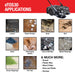 30" Battery Powered Push Sweeper with Triple Power Brooms Electric Drive and Dust Suppression - Sweatfully