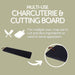 Teak Charcuterie/Cutting Board 24" - Sweatfully