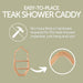 Tulum Natural Shower Caddy - Sweatfully