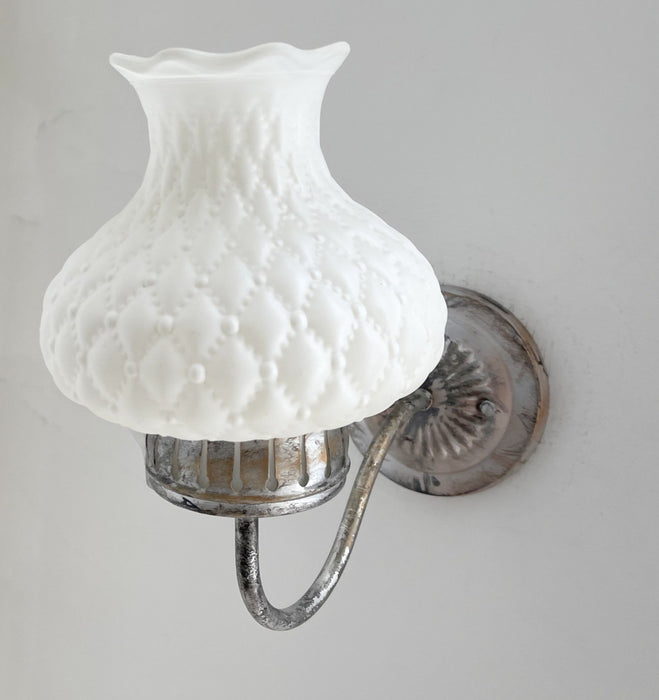 Antique Quilted Country Farmhouse Light Fixture - Sweatfully
