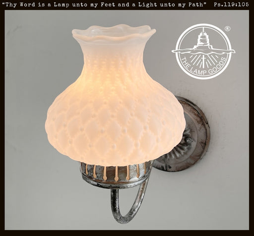 Antique Quilted Country Farmhouse Light Fixture - Sweatfully