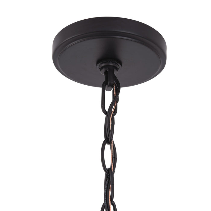Radiant 6-Light Industrial Traditional Dimmable Chandelier - Sweatfully