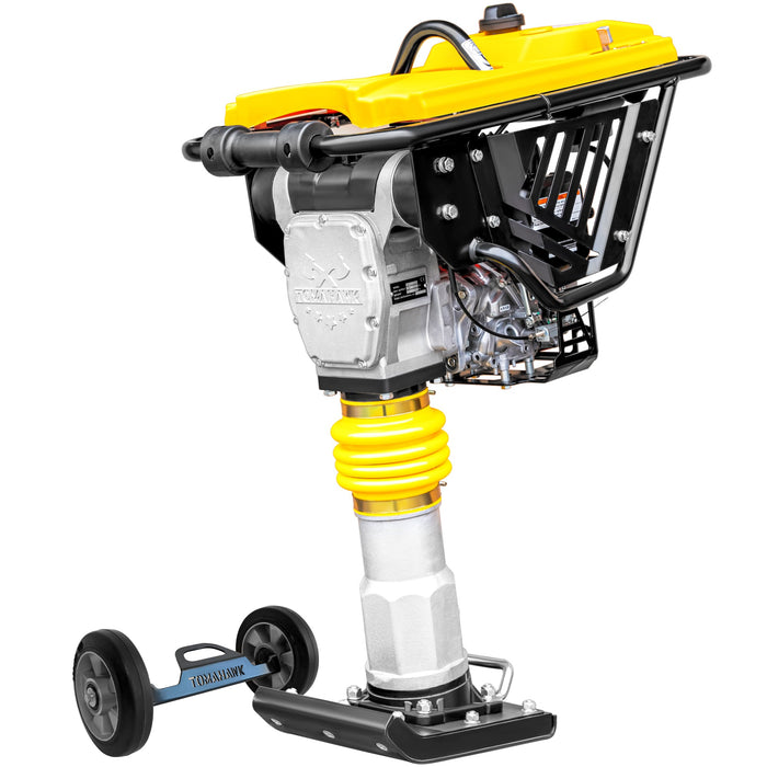 3 HP Honda Vibratory Rammer Tamper with Honda GX100 Engine 3350 lbs/ft - Sweatfully