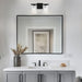 Radiance Modern 2-Light Dimmable Vanity Light - Sweatfully