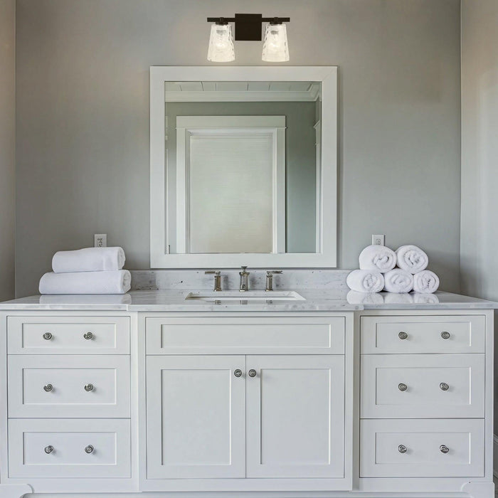 Radiance Modern 2-Light Dimmable Vanity Light - Sweatfully