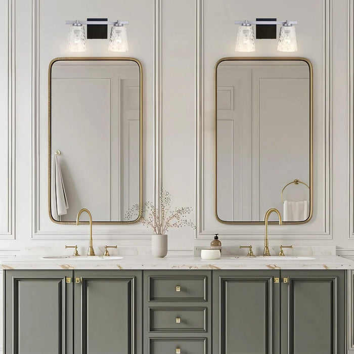 Radiance Modern 2-Light Dimmable Vanity Light - Sweatfully