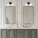 Radiance Modern 2-Light Dimmable Vanity Light - Sweatfully