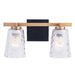 Radiance Modern 2-Light Dimmable Vanity Light - Sweatfully