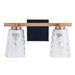 Radiance Modern 2-Light Dimmable Vanity Light - Sweatfully