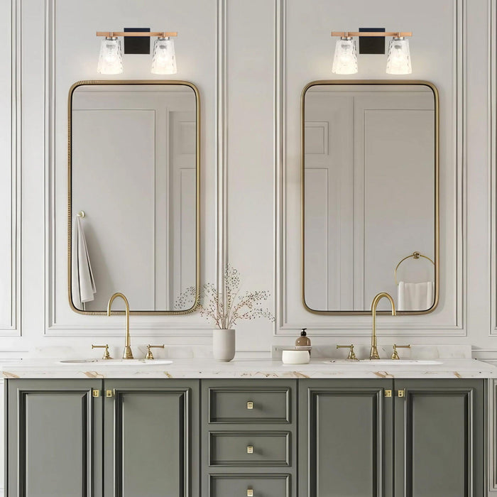 Radiance Modern 2-Light Dimmable Vanity Light - Sweatfully