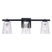 Radiance Modern 3-Light Dimmable Vanity Light - Sweatfully
