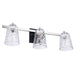 Radiance Modern 3-Light Dimmable Vanity Light - Sweatfully