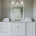 Radiance Modern 3-Light Dimmable Vanity Light - Sweatfully