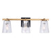 Radiance Modern 3-Light Dimmable Vanity Light - Sweatfully