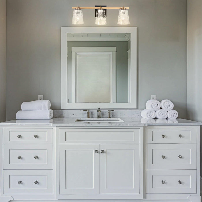 Radiance Modern 3-Light Dimmable Vanity Light - Sweatfully
