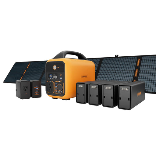 Runhood RALLYE 600 PRO Power Station + 100W solar panel - Sweatfully