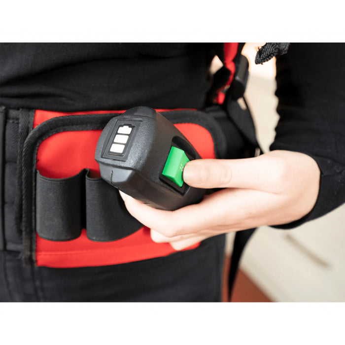 NaceCare Latitude Battery Backpack Vacuum RBV 150NX with Combination Floor Tool Kit - Sweatfully