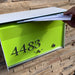 RetroBox Locking Wall Mount Mailbox in ARCTIC WHITE - Sweatfully