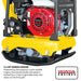 5.5 HP Honda Reverse Plate Compactor 19x14 Plate for Asphalt, Aggregate, Cohesive Soil Compaction - Sweatfully