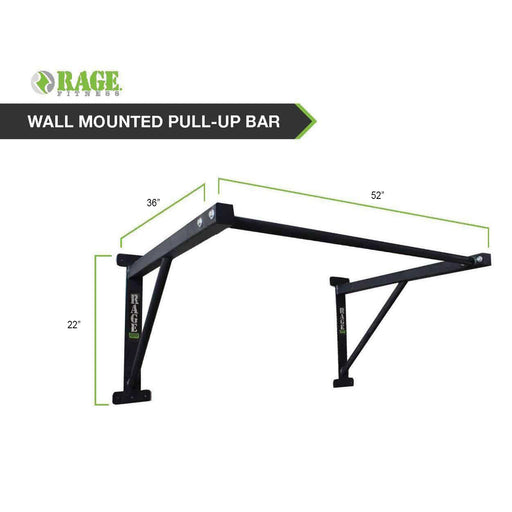 R2 Wall Mounted Pull-Up Bar - Sweatfully