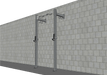TGrip Commercial 4' Low Profile Wall Mount Rig Fitness Kits - 3x3 Steel - Functional Multi-Grip Pull-Up - Sandwich Style J-Hooks - Sweatfully