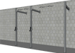TGrip Commercial 10' Wall Mount Rig - 3x3 Steel - Functional Multi-Grip Pull-Up - Sandwich Style J-Hooks - Sweatfully