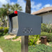 The Original Retrobox in DESIGNER GREY - Modern Mailbox - Sweatfully