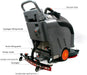 RT50D 22" Self-Propelled Commercial Floor Scrubber Machine - Sweatfully