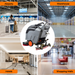 RT50DW 26" Dual Brushes Self-Propelled Floor Scrubber Dryer Machine - Sweatfully