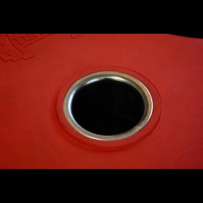 RUBBER COATED COLORED OLYMPIC PLATES: Rubber Plates, per Pair - Muscle D Fitness - Weights Pairs - Sweatfully