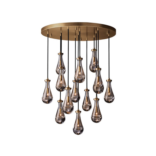 Raindrop Linear Chandelier - Sweatfully