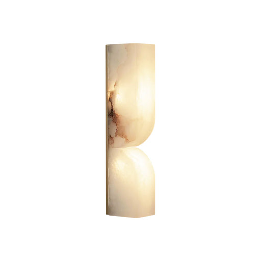 Rectangular Alabaster Essence Wall Sconce - Sweatfully