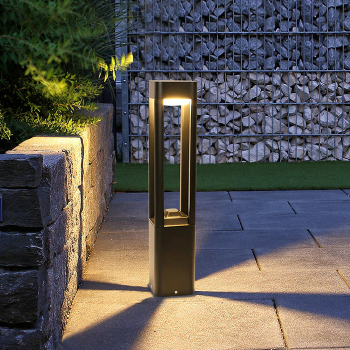 Rectangular Column Strip Shape Outdoor Light - Sweatfully