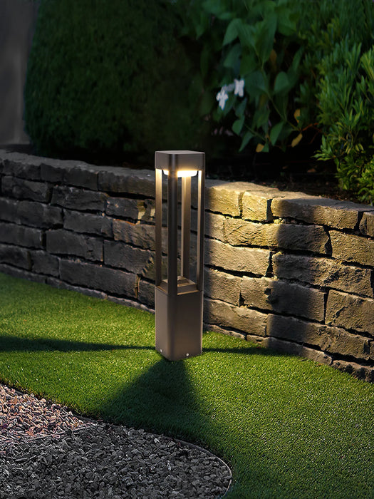 Rectangular Column Strip Shape Outdoor Light - Sweatfully